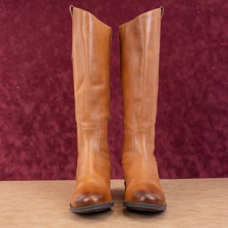 Sam Edelman Women Penny Riding Equestrian Brown Leather Knee Boots sz 8.5
