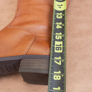 Sam Edelman Women Penny Riding Equestrian Brown Leather Knee Boots sz 8.5