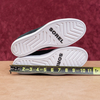 Sorel Wmn Out N About Slip Wedge Waterproof Pale Black Suede Ankle Boots Sz 11