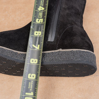 Trask Women Cassy Black Suede Zip Waterproof Ankle Boots size 6US EUR36