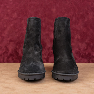 Vince Women Henderson Waterproof Chelsea Black Suede Boots sz 10US EUR 40