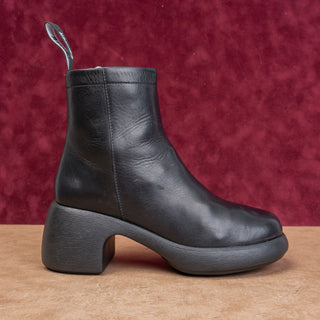 Camper Women Thelma Black Leather Platform Fashion Ankle Boots sz 7.5US EUR38