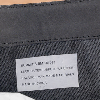 OTBT Women Summit Black Distressed Suede Zip Lace-out Combat Boots sz 8.5