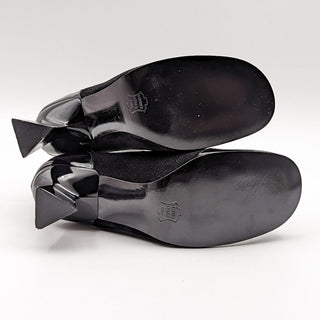 Robert Clergerie E Space Women Black Patent Leather Y2K 90s Heels size 6B