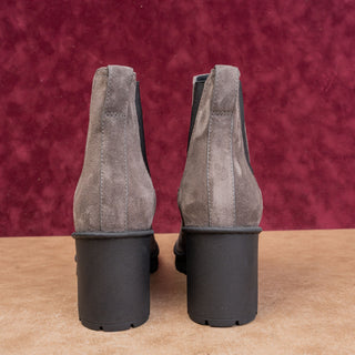 Vince Women Henderson Waterproof Chelsea Grey Suede Boots sz 10EUR40