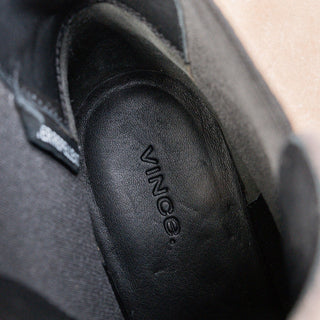 Vince Women Henderson Waterproof Chelsea Grey Suede Boots sz 10EUR40