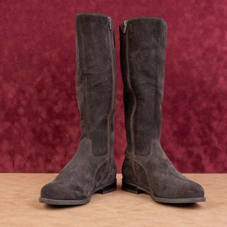 La Canadienne Women Neve Waterproof Brown Suede Fashion Knee Boots 6US EUR36