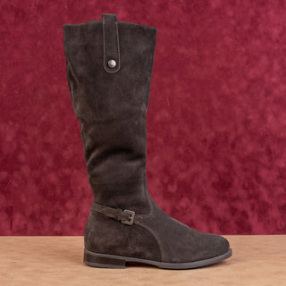 La Canadienne Women Neve Waterproof Brown Suede Fashion Knee Boots 6US EUR36