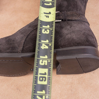 La Canadienne Women Neve Waterproof Brown Suede Fashion Knee Boots 6US EUR36