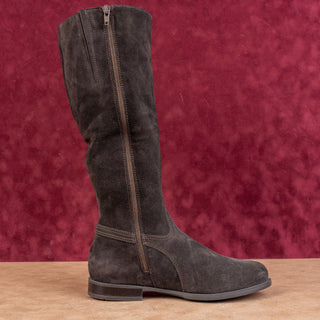 La Canadienne Women Neve Waterproof Brown Suede Fashion Knee Boots 6US EUR36
