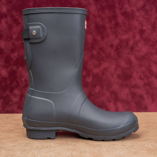 Hunter Wmn Original Back Adjustable Navy Festival Wellies Rubber Boots 6US EUR37