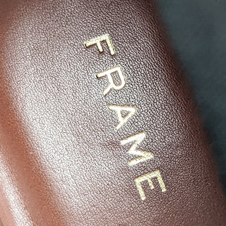 Frame Paris Women Le Holland Brown Leather Chelsea Boots Size 6.5 EUR 37