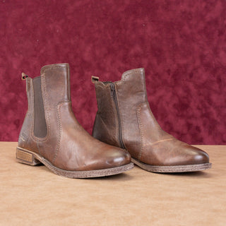 Josef Seibel Women Sienna Brown Leather Lightweight Ankle boots 9US EUR 39