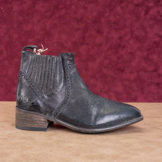 Bed Stu Women Chelsea Black Rustic Leather Western Boots size 6.5