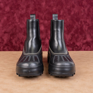 Sorel x Proenza Wmn Black Caribou Waterproof Festival Party Duck Rain Boots 7.5