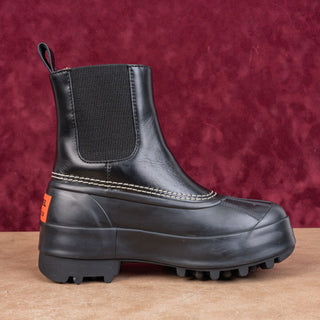 Sorel x Proenza Wmn Black Caribou Waterproof Festival Party Duck Rain Boots 7.5