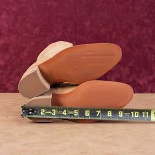 Sam Edelman Women Soyer Caramel Brown Zip Stack Heel Knee Boots sz 7.5