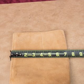 Sam Edelman Women Soyer Caramel Brown Zip Stack Heel Knee Boots sz 7.5