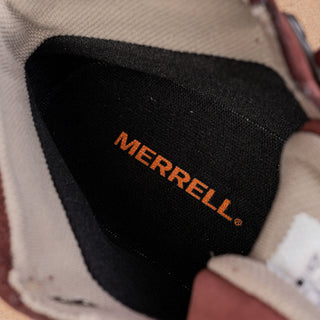 Merrell Women Ontario Mid Lace-up Vibram Mountain Walking Hiking Boots sz 7.5