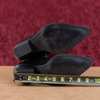 Dolce Vita Women Ryja Black Suede Western Cowboy Pointy Toe Knee Boots sz 7