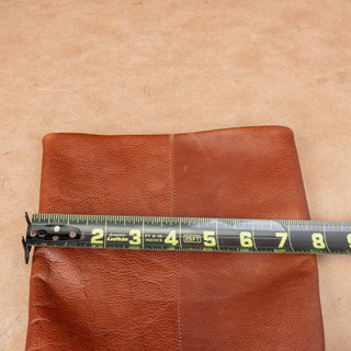 Steve Madden Women Woodstock Brown Leather Retro Square Toe Boots sz 9.5