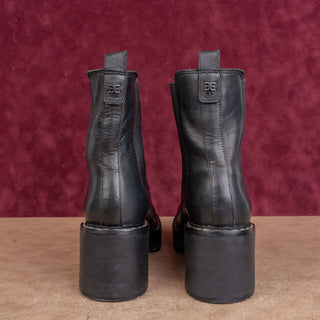 Sam Edelman Wmn Black Leather Comfort Chelsea Festival Ankle Boots sz 7.5