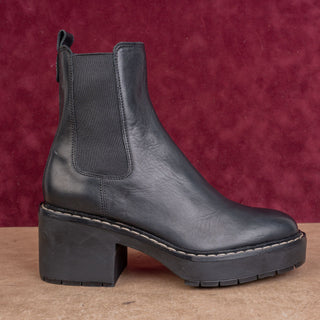 Sam Edelman Wmn Black Leather Comfort Chelsea Festival Ankle Boots sz 7.5