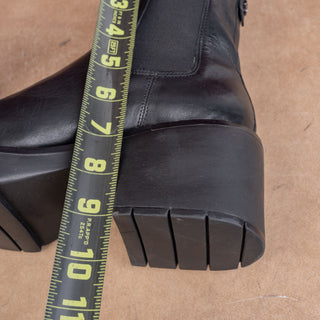 Sam Edelman Wmn Black Leather Comfort Chelsea Festival Ankle Boots sz 7.5