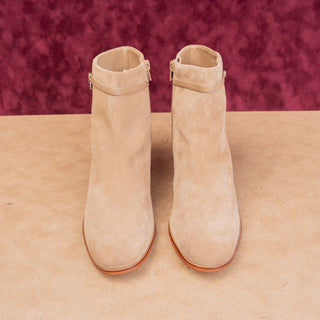 Kate Spade New York Women Madison Beige Suede Fashion Ankle Boots sz 11