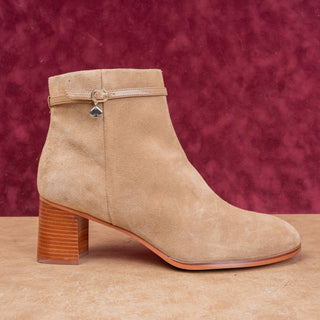 Kate Spade New York Women Madison Beige Suede Fashion Ankle Boots sz 11