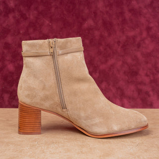 Kate Spade New York Women Madison Beige Suede Fashion Ankle Boots sz 11