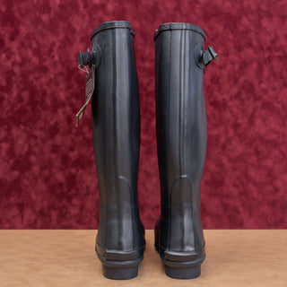 Barbour Women Bede Navy Blue Festival Wellies Rain Rubber Boots 8US UK6