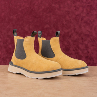 Sorel Women Hi Line Chelsea Banana Suede Waterproof Ankle Boots sz 10