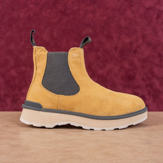 Sorel Women Hi Line Chelsea Banana Suede Waterproof Ankle Boots sz 10