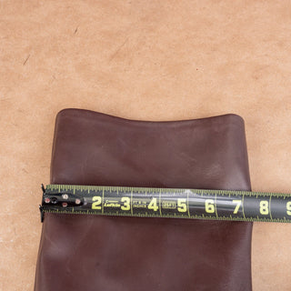 Nordstrom Women Helia Wide Calf Brown Leather Fashion Riding Knee Boots sz 12