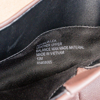 Nordstrom Women Helia Wide Calf Brown Leather Fashion Riding Knee Boots sz 12