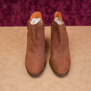 Lucky Brand Women Nyrima Brown Leather Summer Western Boho Boots sz 11