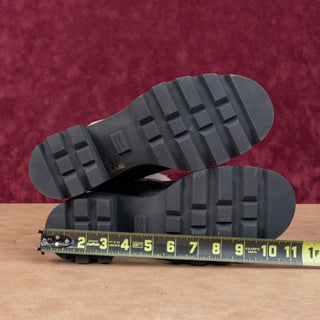 Voile Blanche Women Black Leather Zip Fleece Lined Winter Boots sz 9.5US EUR41