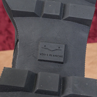 Voile Blanche Women Black Leather Zip Fleece Lined Winter Boots sz 9.5US EUR41