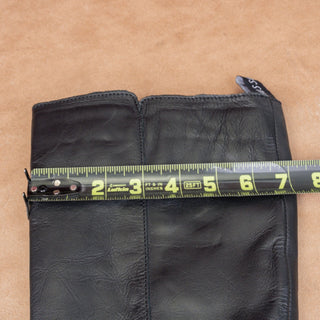 Musse&Cloud Women Platform Black Leather Festival Lug Boots size 10US EUR 41