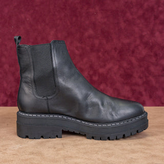 Marc Fisher Women Padmia Chunky Platform Festival Black Chelsea Boots Sz 10