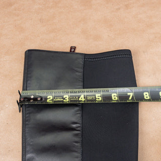 Blondo Women Symone Black Leather Stretch Waterproof Riding Knee Boots sz 8