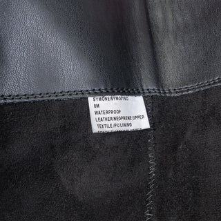 Blondo Women Symone Black Leather Stretch Waterproof Riding Knee Boots sz 8