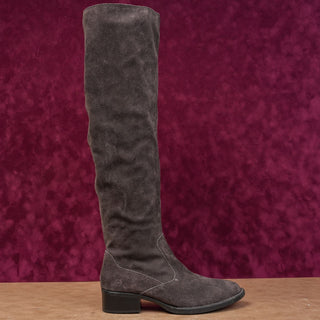 Born Women Borman OTK Boho Cottage Grey Suede Waterproof Boots sz 6.5