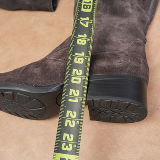Born Women Borman OTK Boho Cottage Grey Suede Waterproof Boots sz 6.5