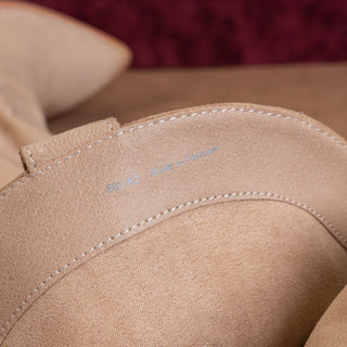 Dolce Vita Women Solei Boots Beige Suede Cowboy Boots Sz 8.5
