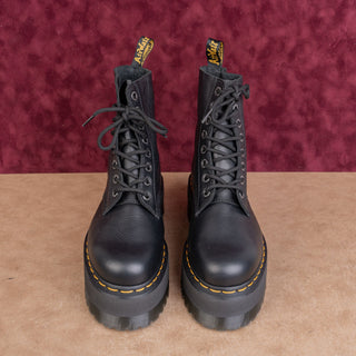Dr Martens Women Pascal Max Leather Festival Platform Party Combat Boots sz 9