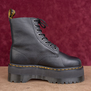 Dr Martens Women Pascal Max Leather Festival Platform Party Combat Boots sz 9