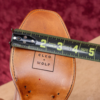 Cleo + Wolf Women Ivy Western Cowboy Brown Leather Square Toe boots sz 8