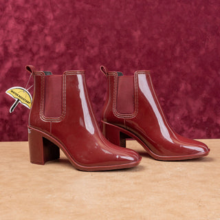 Jeffrey Campbell Women Cherry Rubber Wellies Western Chelsea Festival Boots 8